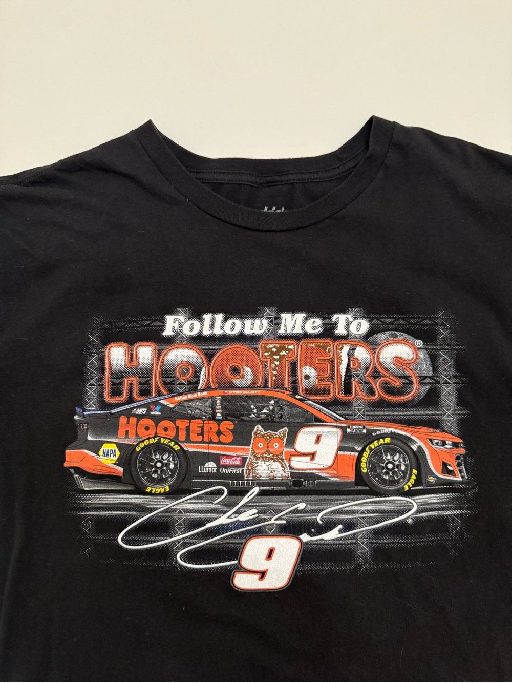 Chase Elliott Hooters Shirt